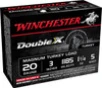 Winchester Double X 20 Gauge Shotshell Ammunition, 3 Inch, 1185 FPS, 1 1/4 Ounce, #5 Shot - 10 Cartridge Box ( 10 / 1 )
