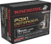 Winchester PDX1 Defender Subsonic Centerfire Ammunition, 9mm Luger, Bonded Jacket Hollow Point, 147 Grain - 20 Cartridge Box ( 20 / 1 )