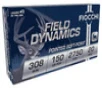 Fiocchi Field Dynamics Hyper Velocity Centerfire Ammunition, 308 Winchester, Pointed Soft Point, 150 Grain - 20 Cartridge Box ( 20 / 1 )
