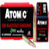 Atomic Ammunition 00465 Rifle Subsonic 300 Blackout 220 gr Hollow Point Boat Tail 50 Per Box 10 UPC: 858767004652