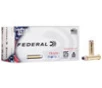 Federal Train + Protect Hyper Velocity Centerfire Ammunition, 357 Magnum, Versatile Hollow Point, 125 Grain - 50 Cartridge Box ( 50 / 1 )