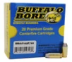 Buffalo Bore Ammunition 23F20 Outdoorsman Strictly Business 40 SW 200 gr Hard Cast Flat Nose 20 Per Box 12 UPC: 651815023069