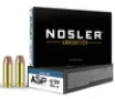 Nosler ASP Subsonic Centerfire Ammunition, 40 Smith &amp; Wesson, Jacketed Hollow Point, 180 Grain - 50 Cartridge Box ( 50 / 1 )