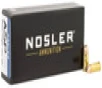 Nosler ASP Standard Velocity Centerfire Ammunition, 9mm Luger, Jacketed Hollow Point, 115 Grain - 50 Cartridge Box ( 50 / 1 )