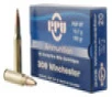 PPU PP3082 Standard Rifle 308 Win 165 gr Pointed Soft Point Boat Tail 20 Per Box 10 UPC: 8605003812470