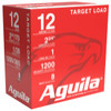 Aguila Target Load Competition 12 Gauge Shotshell Ammunition, 2 3/4 Inch, 1200 FPS, 1 Ounce, #8 Shot - 25 Cartridge Box ( 25 / 1 )