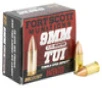 Fort Scott Munitions 9MM125SCVSS Tumble Upon Impact TUI 9mm Luger Subsonic 125 gr Solid Copper Spun 20 Per Box 25 UPC: 753677048126