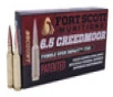 Fort Scott Munitions 65CM123SCV11 Tumble Upon Impact TUI Rifle 6.5 Creedmoor 123 gr Solid Copper Spun 20 Per Box 10 UPC: 758381721426