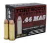 Fort Scott Munitions 44MAG200SCV Tumble Upon Impact TUI 44 Rem Mag 200 gr Solid Copper Spun 20 Per Box 25 UPC: 758381721693