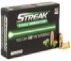 Ammo Inc 380100TMCSTRKGRN50 Streak Visual GREEN 380 ACP 100 gr Total Metal Case 50 Per Box 20 UPC: 818778023523