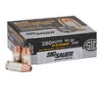 SIG AMMO 380ACP 90GR JHP 50/500 UPC: 798681537716