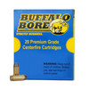 Buffalo Bore Ammunition 21C20 Outdoorsman Strictly Business 10mm Auto 220 gr Hard Cast Flat Nose 20 Per Box 12 UPC: 651815021034