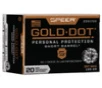 Speer Gold Dot Subsonic Centerfire Ammunition, 357 Magnum, Hollow Point, 135 Grain - 20 Cartridge Box ( 20 / 1 )