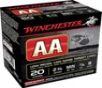 Winchester AA Low Recoil Low Noise Target 20 Gauge Shotshell Ammunition, 2 3/4 Inch, 980 FPS, 2/3 Ounce, #8 Shot - 25 Cartridge Box ( 25 / 1 )
