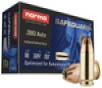 Norma Ammunition 803807680 Safeguard 380 ACP 88 gr Jacketed Hollow Point 50 Per Box/ 20 Case UPC: 810036151696