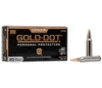 Speer Gold Dot Hyper Velocity Centerfire Ammunition, 223 Remington, Soft Point, 62 Grain - 20 Cartridge Box ( 20 / 1 )