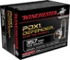 Winchester PDX1 Defender High Velocity Centerfire Ammunition, 357 Magnum, Bonded Jacket Hollow Point, 125 Grain - 20 Cartridge Box ( 20 / 1 )