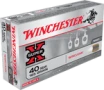 Winchester Super-X Brass .40 SW 165-Grain 50-Rounds BEB 