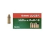 Sellier and Bellot 9mm 115GR JHP 50rds 