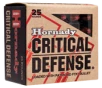 Hornady Critical Defense Handgun Ammo .38 SPL +P 25-Rounds 110 Grain Flex Tip eXpanding 