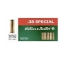 Sellier and Bellot 38SPL 148GR WC 50rds 