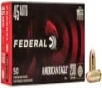 Federal American Eagle Brass 230-Grain .45 ACP 50-Rounds FMJ 