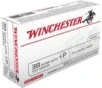 Winchester USA Brass .38 Super+P 130-Grain 50-Rounds FMJ 