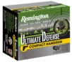 Remington Ultimate Defense Nickel Plated Brass .45 ACP 230 Grain 20-Rounds BJHP 