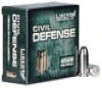 Liberty Ammunition Civil Defense Brass .40 SW 60-Grain 20-Rounds HP 