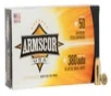 Armscor Centerfire Handgun Brass .380 ACP 95-Grain 50-Rounds FMJ 