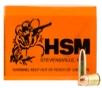 HSM/Hunting Shack Training Brass 9mm 115-Grain 50-Rounds FMJ 