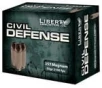 Liberty Ammunition Civil Defense HP 50 Grain Nickel Plated Brass .357 Mag 20Rds 