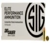 Sig Sauer Elite V-Crown Brass .40 SW 165-Grain 50-Rounds JHP 