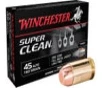 Winchester Ammo W45LF Super Clean 45 ACP 160 Grain Full Metal Jacket 50 Rounds 