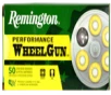 Remington Performance WheelGun Nickel Plated Brass .38 SPL 158-Grain 50-Rounds LRN 