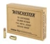 Winchester Service Grade Ammo .40 SW 165 Grain FMJ Flat Nose 50-Round 