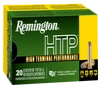 Remington HTP Brass .38 Special 110-Grain 20-Rounds SJHP 