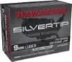 Winchester Silvertip Pistol Ammo 9mm 115-Grain 20-Rounds HP 
