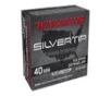 Winchester Silvertip Pistol Ammo 40 S&amp;W HP 155 Grain 20 Rounds 