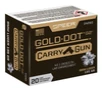 Speer Gold Dot Carry Gun 9mm 135 Grain 20-Rounds G2 
