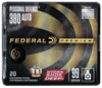 Federal Premium Personal Defense .380 ACP 99 Grain 20-Rounds HSDHP 