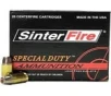 SinterFire Special Duty Brass .40 SW 125-Grain 20-Rounds HP 