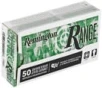 Remington Range Handgun Ammo Brass 9mm 115-Grain 50-Rounds FNEB 