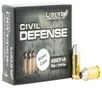 Liberty Ammunition Civil Defense Brass .45 ACP+P 78 Grain 20-Rounds LFFHP 