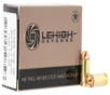 Lehigh Defense Xtreme Defense Handgun Ammo 40 S&amp;W 20-Rounds 115 Grain XD FMT 