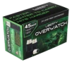 Liberty Ammunition OverWatch Nickel Plated Brass .45 ACP 105 Grain 20-Rounds OCD 