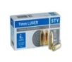 STV Technology Scorpio Brass 9mm 124-Grain 50-Rounds FMJ 