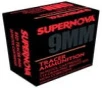 Supernova Red Tracer Brass 9mm 119 Grain 20-Rounds FMJ 