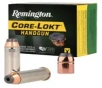 Remington Core-Lokt Handgun Brass 10mm 200 Grain 20-Rounds JHP 