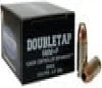 DoubleTap Ammo Brass 9mm+P 124 Grain 20-Rounds JHP 